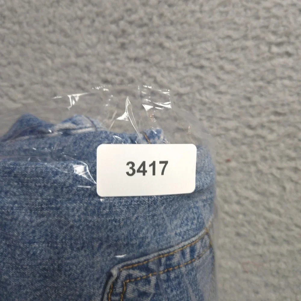 Levi's 569 Y2K Denim Shorts Mens W38 Loose Straight Blue Jean Jorts 2005